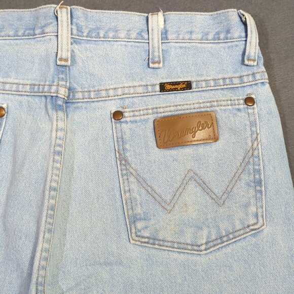 Wrangler Other - Wrangler Jeans Men's 33x34 Fits 32x33 Blue 936GBH Cowboy Cut Slim Denim Western